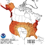 NOAA Seasonal Outlook - Temperature