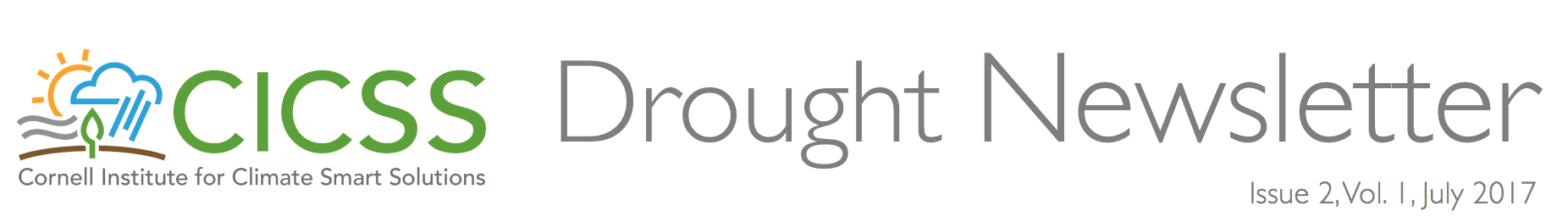 Latest Drought Newsletter from the Emergent Climate Risk Lab